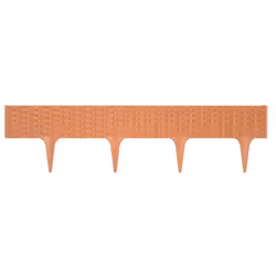 Prosperplast IBRA, Garden edging strip, Plastic, Brown, 1865 mm, 3900 mm, Box