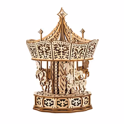 WoodTrick Parisian Carousel