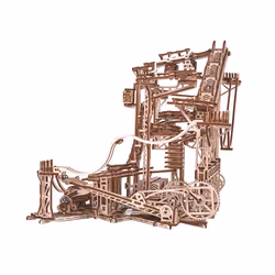 WoodTrick Spiral Marble Run