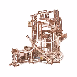 WoodTrick Spiral Marble Run
