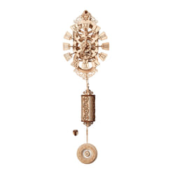 WoodTrick Pendulum Wall Clock