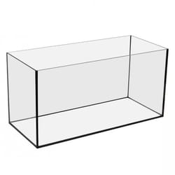 Aquael Glass Aquarium Fish Tank Aquarium Aquascape Bare Starter High Opti-White - 45L