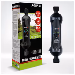 Aquael Flow Inline Heater External Filter Thermostat Aquarium Fish Tank - 500W