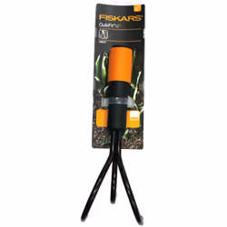QuikFit Grubber, Tool Head, Length: 33 cm, Width: 9 cm, Carbon steel Tines, Black/Orange, 1000685 - Additional view 4