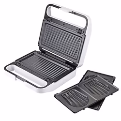 Adler AD 3070w sandwich maker 1100 W White