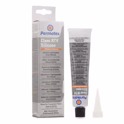 Sealing Substance; PERMATEX; Tube Silicone 85 Permanently elastic, Oil resistant, UV resistant transparent