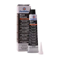 PERMATEX 60-011 Sealing Substance Tube Silicone 85 Oil resistant, UV resistant, Permanently elastic black