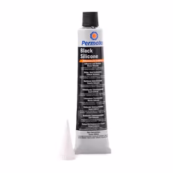 PERMATEX 60-011 Sealing Substance Tube Silicone 85 Oil resistant, UV resistant, Permanently elastic black