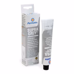 Sealing Substance; PERMATEX; Tube 99 Silicone 80 Permanently elastic, Oil resistant grey
