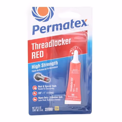 Threadlocker; PERMATEX; Tube red 6
