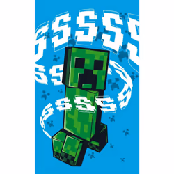 Minecraft Hostile Mob Creeper Hand & Face towel 30 x 50 cm 100% COTTON