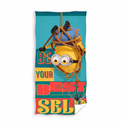 Despicable Me Minions Be Your Best Self Towel