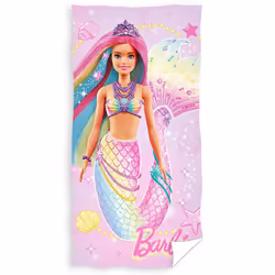 Barbie Mermaid Towel Official Licensed Product