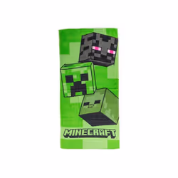 Minecraft Creeper Tower Towel