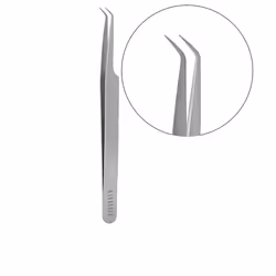 L Shape eyelash tweezers 1 u