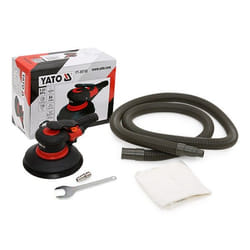 YATO YT-09740 Random Orbit Sander pneumatic 84 6.3 (1/4")