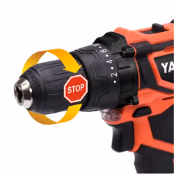 Yato YT-82794 drill 2000 RPM 1.2 kg Black, Orange - Additional view 5