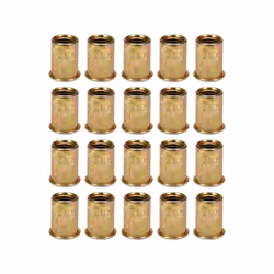 Yato YT-36472, Carbon steel, Copper, 6.9 mm, 13 mm, 20 pc(s)