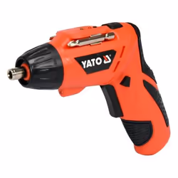 Yato YT-82760, Power screwdriver, Pistol handle, 1/4", Black, Orange, IPX0, 230 RPM