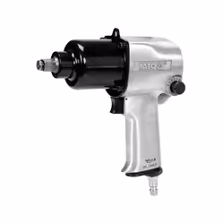 Yato YT-09525 power wrench 1/2" 7000 RPM 850 N⋅m Black, Stainless steel