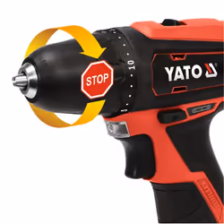 Yato YT-82901 power screwdriver/impact driver 1300 RPM Black, Red - Additional view 4