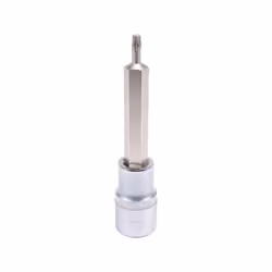 Yato YT-04320, 1 pc(s), Torx, T20, Chromium-vanadium steel, Steel, 100 mm, 25.4 / 2 mm (1 / 2")