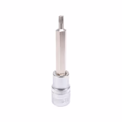 Yato YT-04322, 1 pc(s), Torx, T27, Chromium-vanadium steel, Steel, 100 mm, 25.4 / 2 mm (1 / 2")