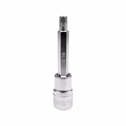 Yato YT-04325, 1 pc(s), Torx, T45, Chromium-vanadium steel, Steel, 100 mm, 25.4 / 2 mm (1 / 2")