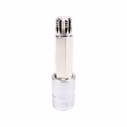 Yato YT-04357, 1 pc(s), 12-spline flange, M17, Chromium-vanadium steel, Steel, 100 mm, 25.4 / 2 mm (1 / 2")