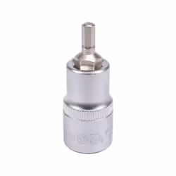 Yato YT-04381, 1 pc(s), Hex (metric), 5 mm, Chromium-vanadium steel, Steel, 55 mm, 25.4 / 2 mm (1 / 2")