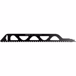Yato YT-33950, Reciprocating saw blade, Ceramic, Concrete, Carbide, Black, Stainless steel, 45.5 cm, 1 pc(s)