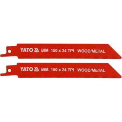 Yato YT-33932 jigsaw/scroll saw/reciprocating saw blade 2 pc(s)
