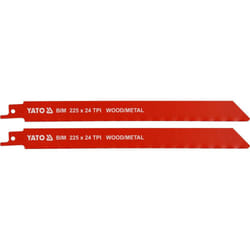 Yato YT-33934 jigsaw/scroll saw/reciprocating saw blade 2 pc(s)