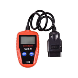 Yato YT-72977 vehicle diagnostic scanner OBD II Black, Red