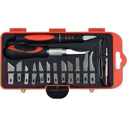 Yato YT-75370 utility knife Black, Orange Fixed blade knife