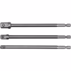 Yato YT-04628, Socket set, 1/4", Metric/imperial, 3 head(s), 9.5,6.3,12.7 mm, 1/2,1/4,3/8"