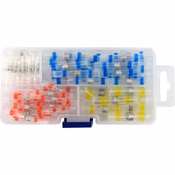 Yato YT-81450, Heat shrink tube, Blue, Red, White, Yellow, Polyethylene, 4 cm, 100 pc(s), 80 °C