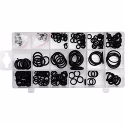 Yato YT-06877, Shim, Rubber, Black, Round, 225 pc(s), Box
