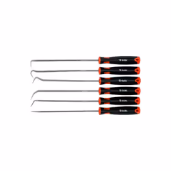 YATO YT-08428, long pick and hook set 6 pcs 240mm long , soft grip