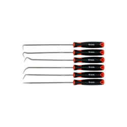 YATO YT-08428, long pick and hook set 6 pcs 240mm long , soft grip