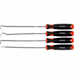 Yato YT-08429, Car body repair kit, Black, Stainless steel, Metal, 4 pc(s), 240 mm