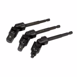 YATO YT-04641 Square Adapter Bit Set 3 1/2, 1/4, 3/8 125