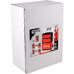 Yato YT-09102 small parts/tool box Aluminum, Metal, Plastic Black, Red - Additional view 7