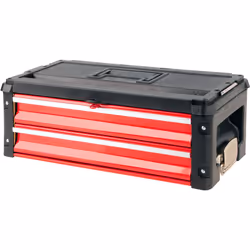 Yato YT-09107, Tool box, Metal, Black, Red, 10 kg, 495 mm, 252 mm