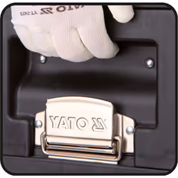 Yato YT-09108 small parts/tool box Metal Black, Red