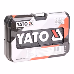 Socket set; YATO; 23 Chrome Vanadium Steel 1/4