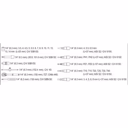 Yato YT-14471 mechanics tool set - Additional view 6