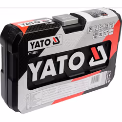 YATO YT-14501 Socket set 56 Chrome Vanadium Steel 1/4 - Additional view 6