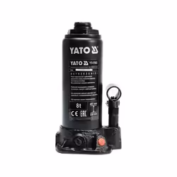Yato YT -17003, Universal, 8000 kg, Hydraulic jack, 23 cm, 45.7 cm, Black