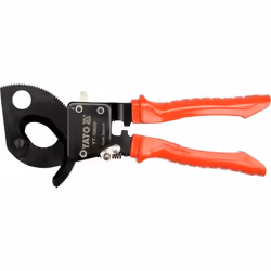 Yato YT-18600, Hand cable cutter, Red, Black, Red, HRC 50, 24 cm, 300 mm